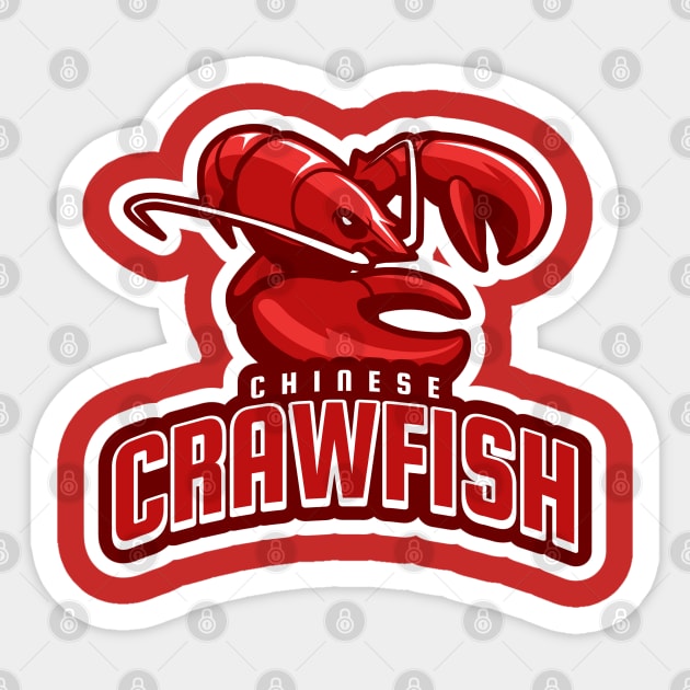 Chinese Crawfish Sticker by CSLShop